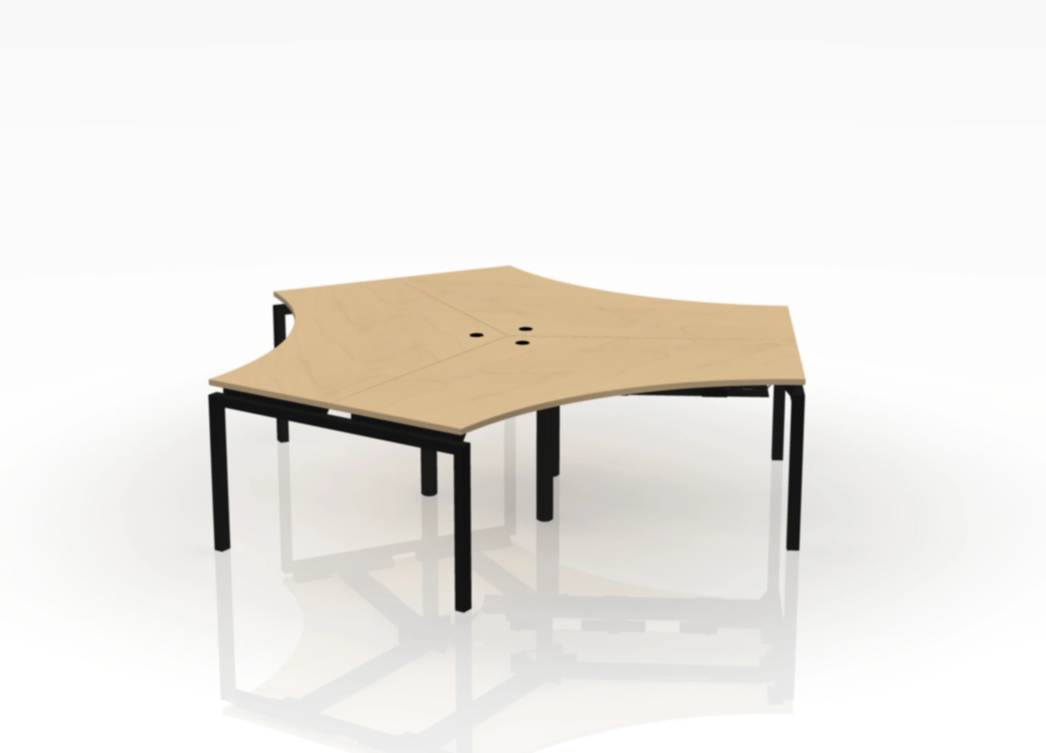 120 Jot Desk - Pod of 3 - Image 11