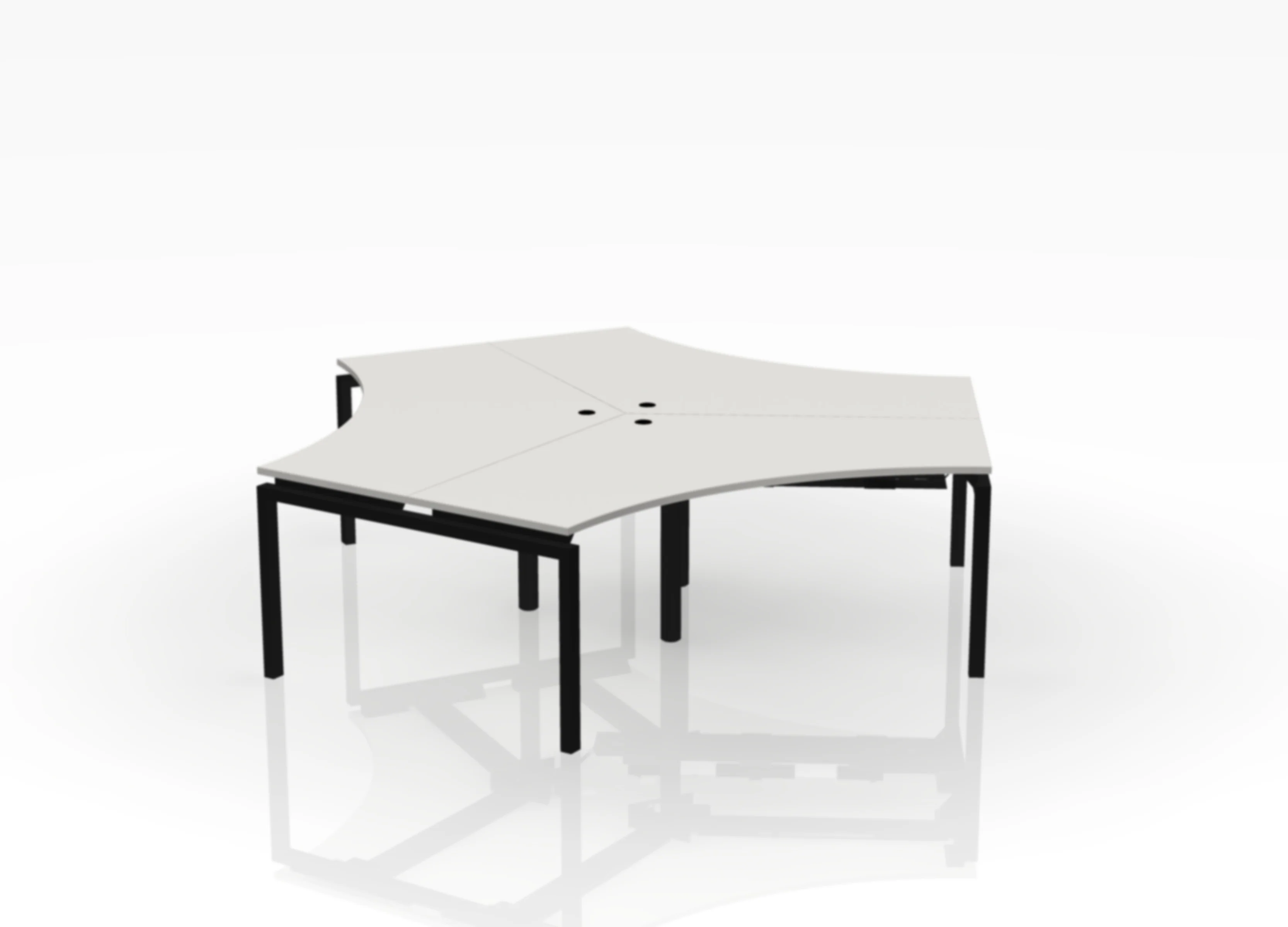 120 Jot Desk - Pod of 3 - Image 8