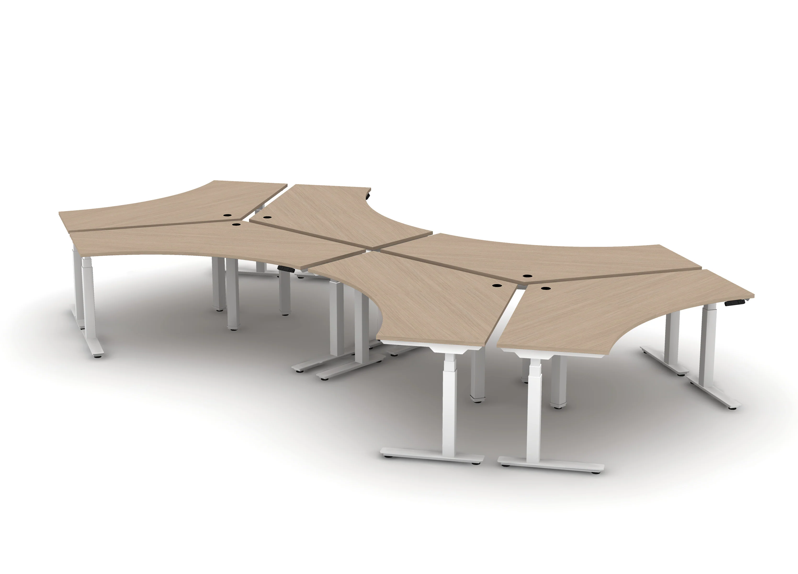 120 Think Desk (sit to stand) - Pod of 6 - Image 16
