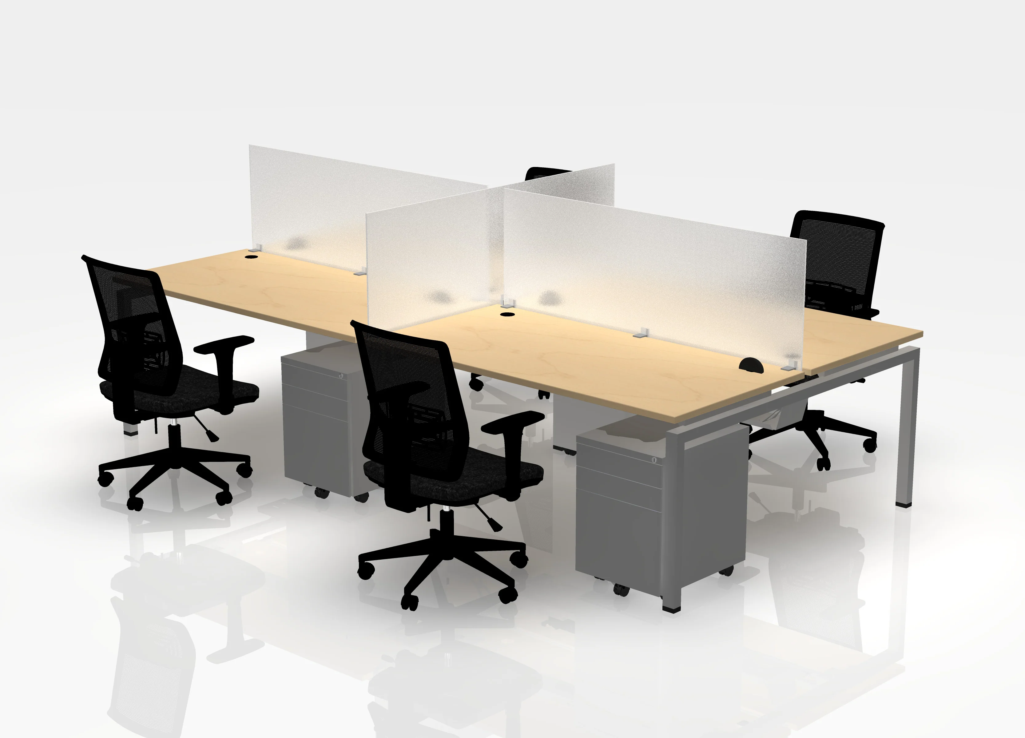 24" Jot Desk Bundle - Pod of 4 - Image 27
