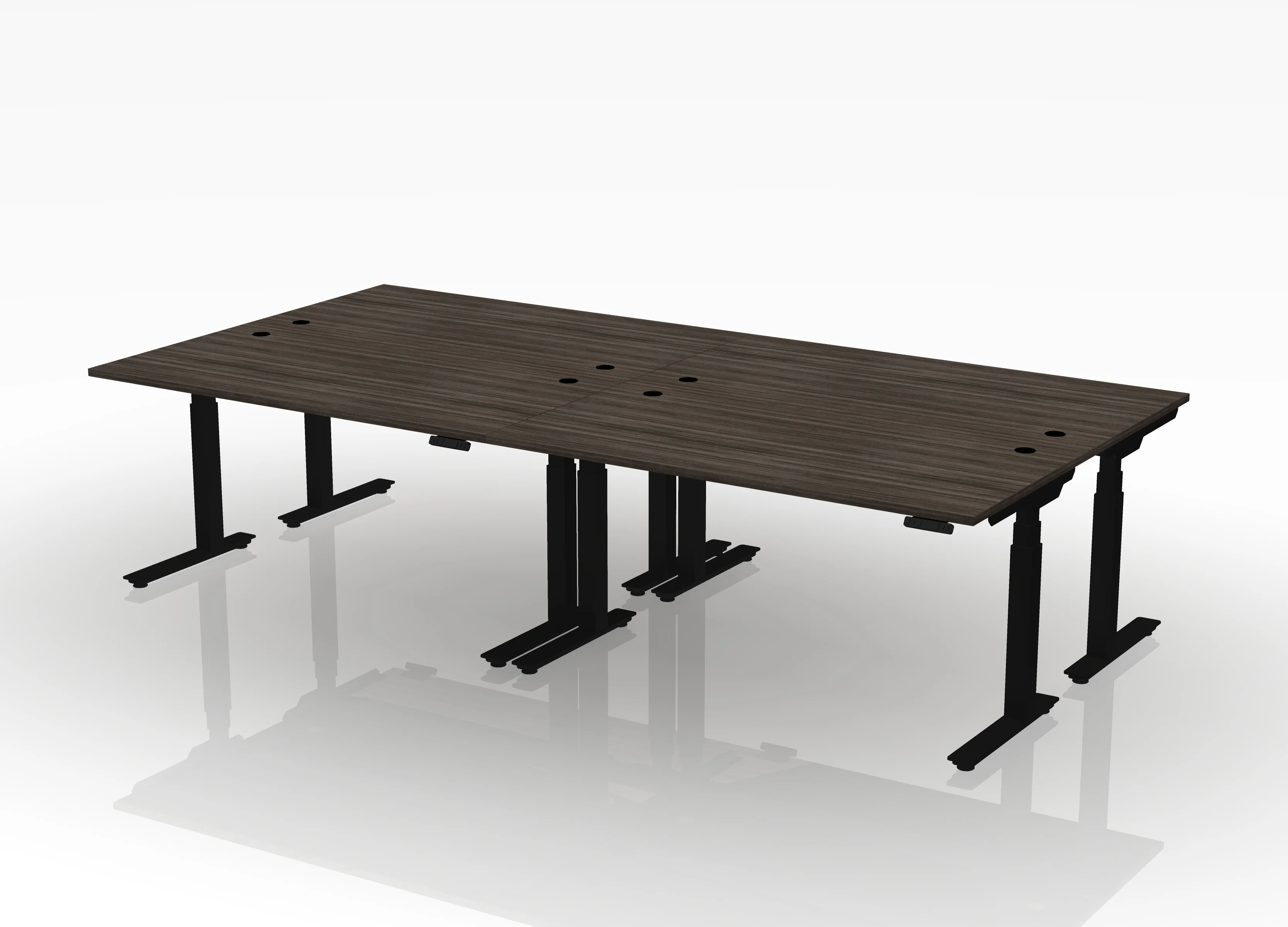 Think Desk Straight (sit to stand) - Pod of 4 - Image 11