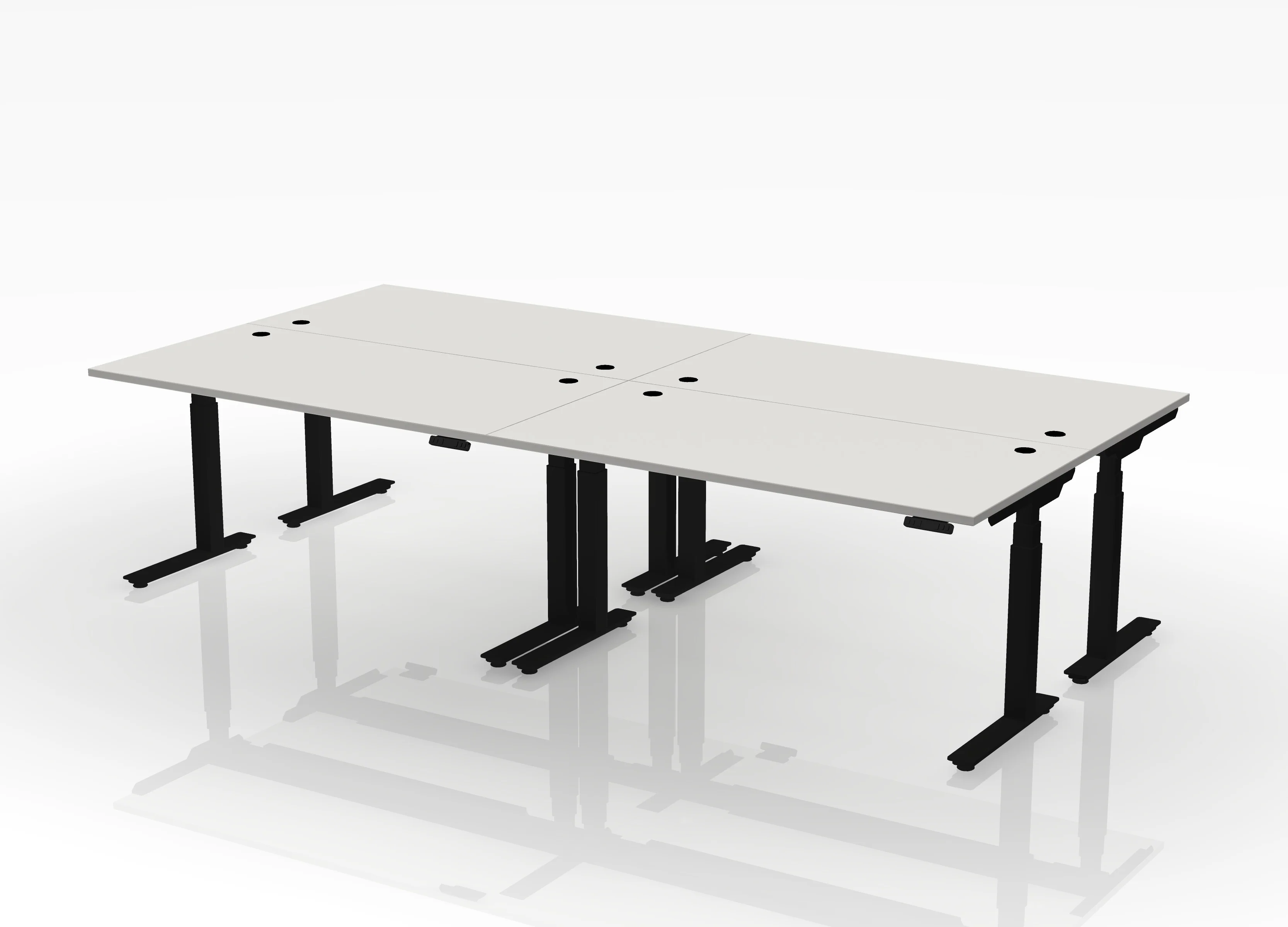 Think Desk Straight (sit to stand) - Pod of 4 - Image 19