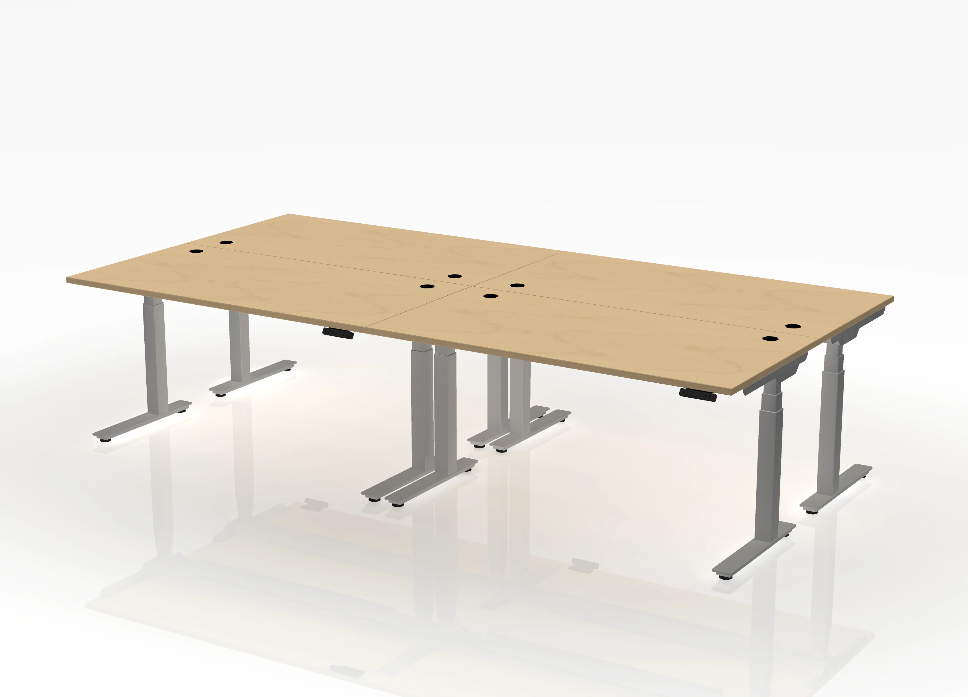 Think Desk Straight (sit to stand) - Pod of 4 - Image 29