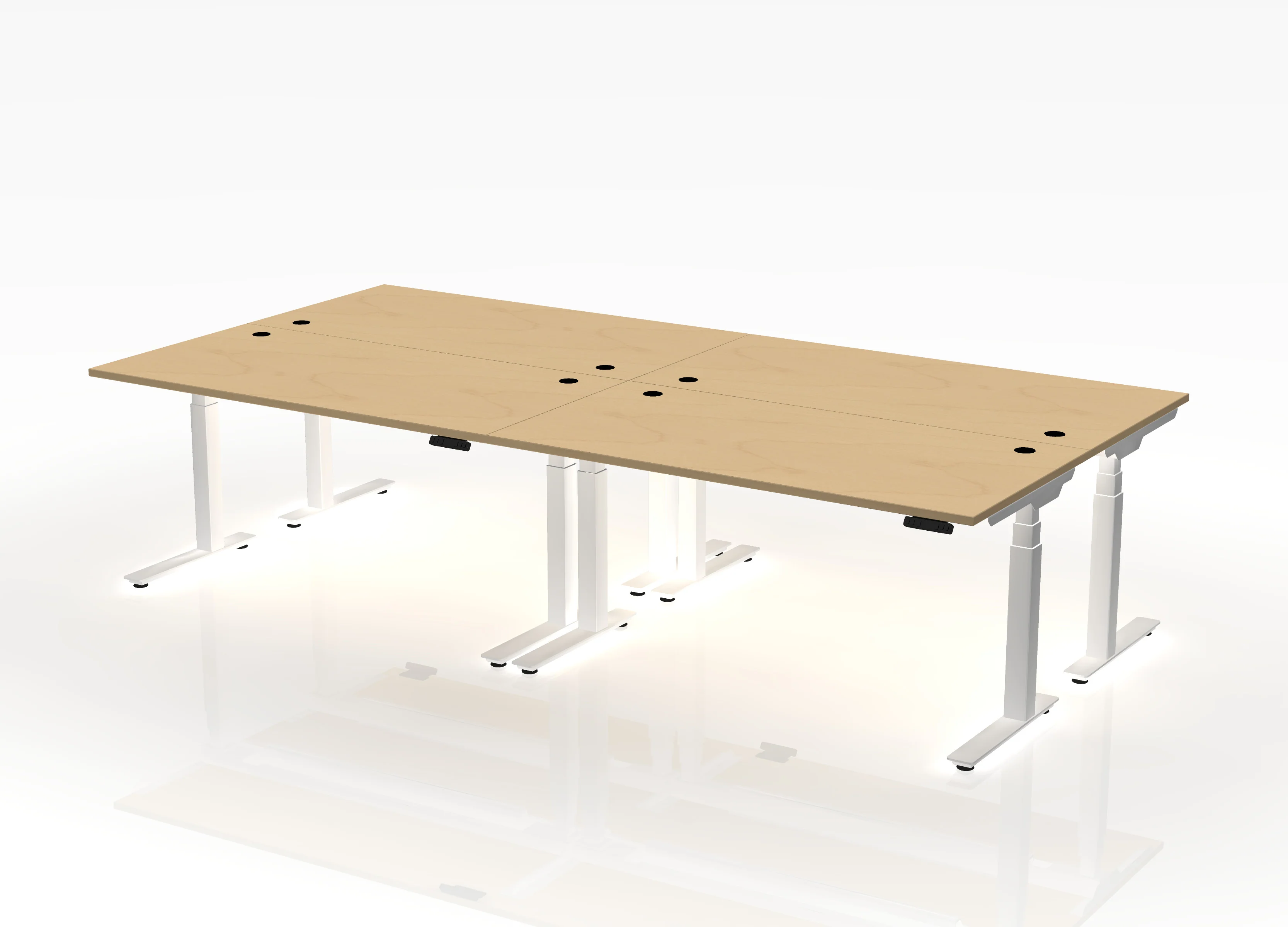 Think Desk Straight (sit to stand) - Pod of 4 - Image 30