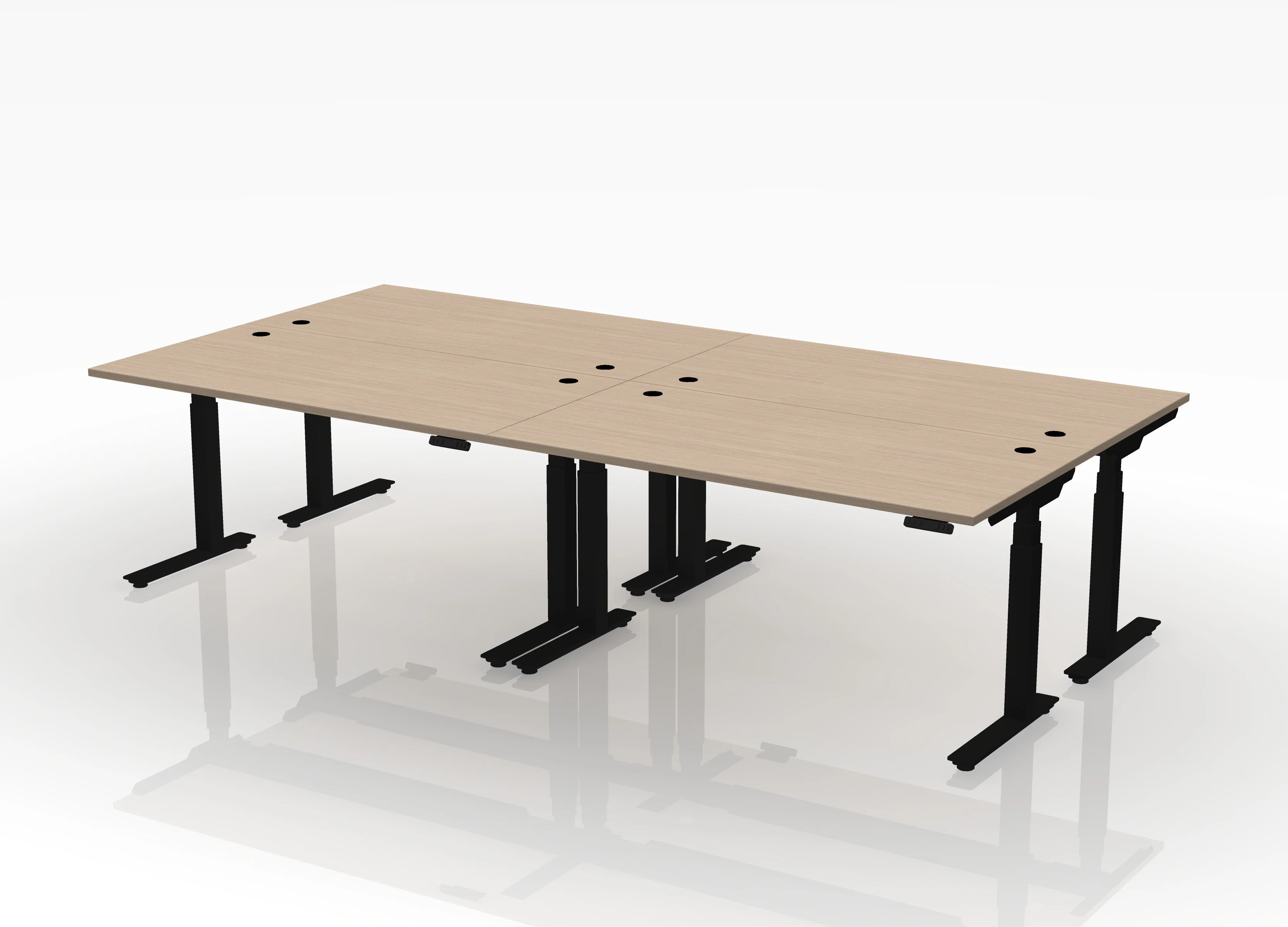 Think Desk Straight (sit to stand) - Pod of 4 - Image 4