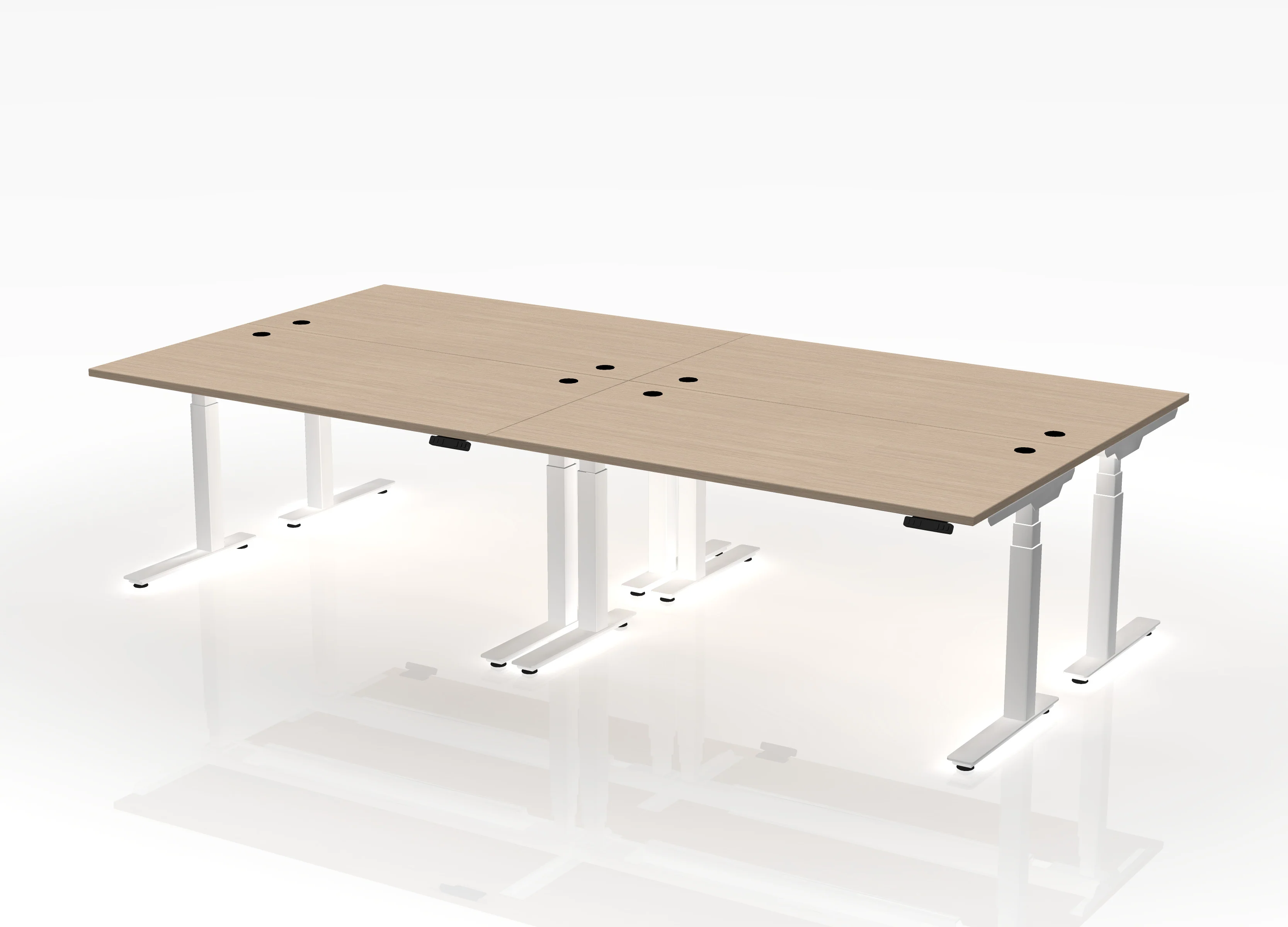 Think Desk Straight (sit to stand) - Pod of 4 - Image 43