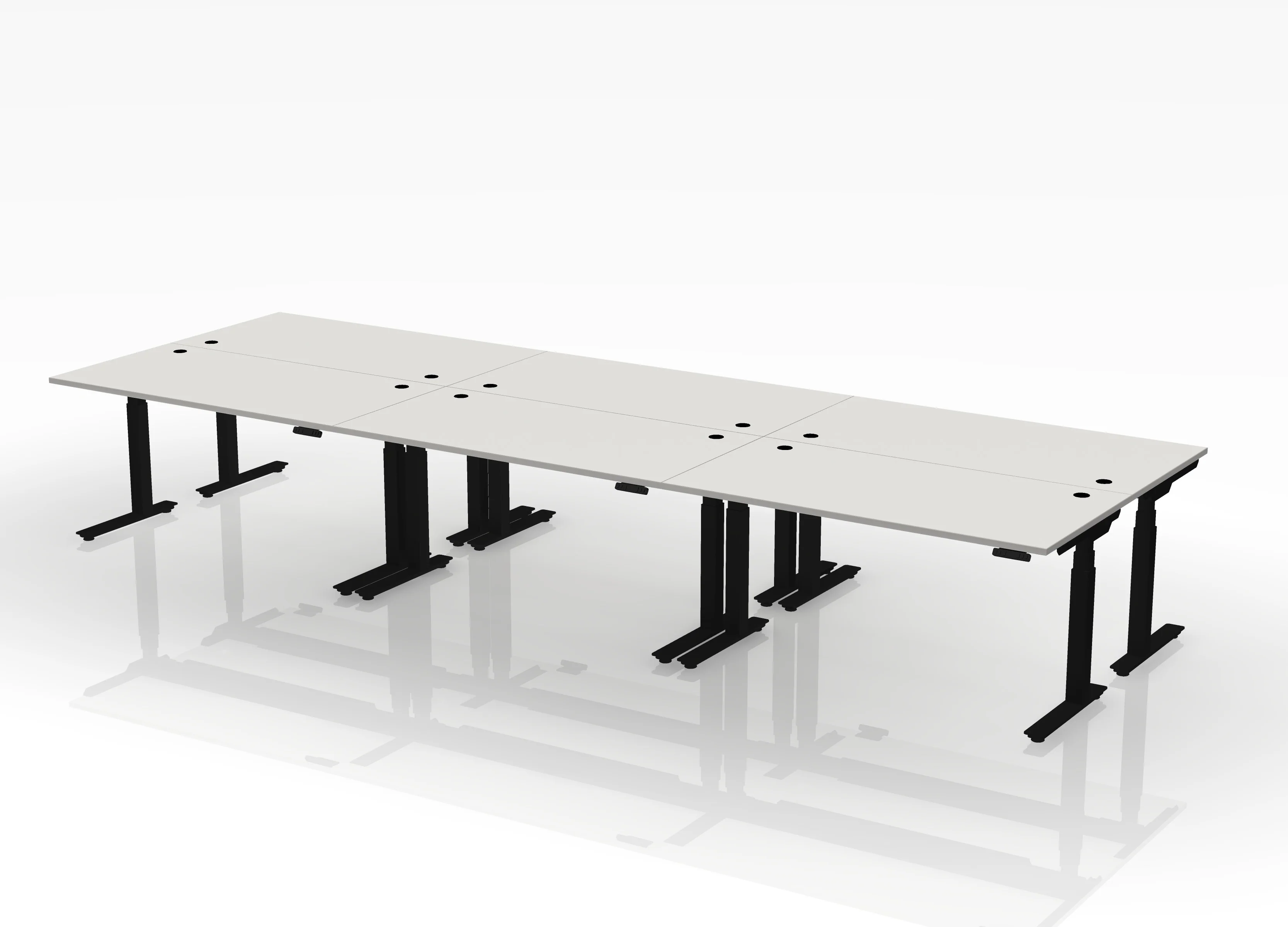 Think Desk Straight (sit to stand) - Pod of 6 - Image 13