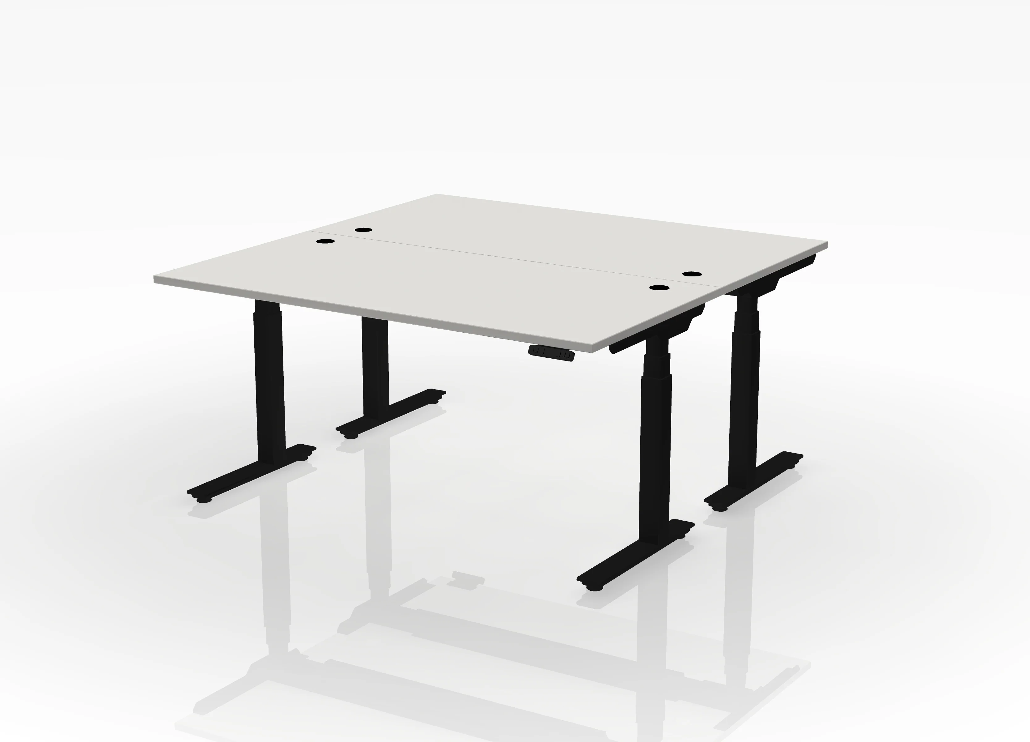 Think Desk Straight (sit to stand) - Pod of 2 - Image 10