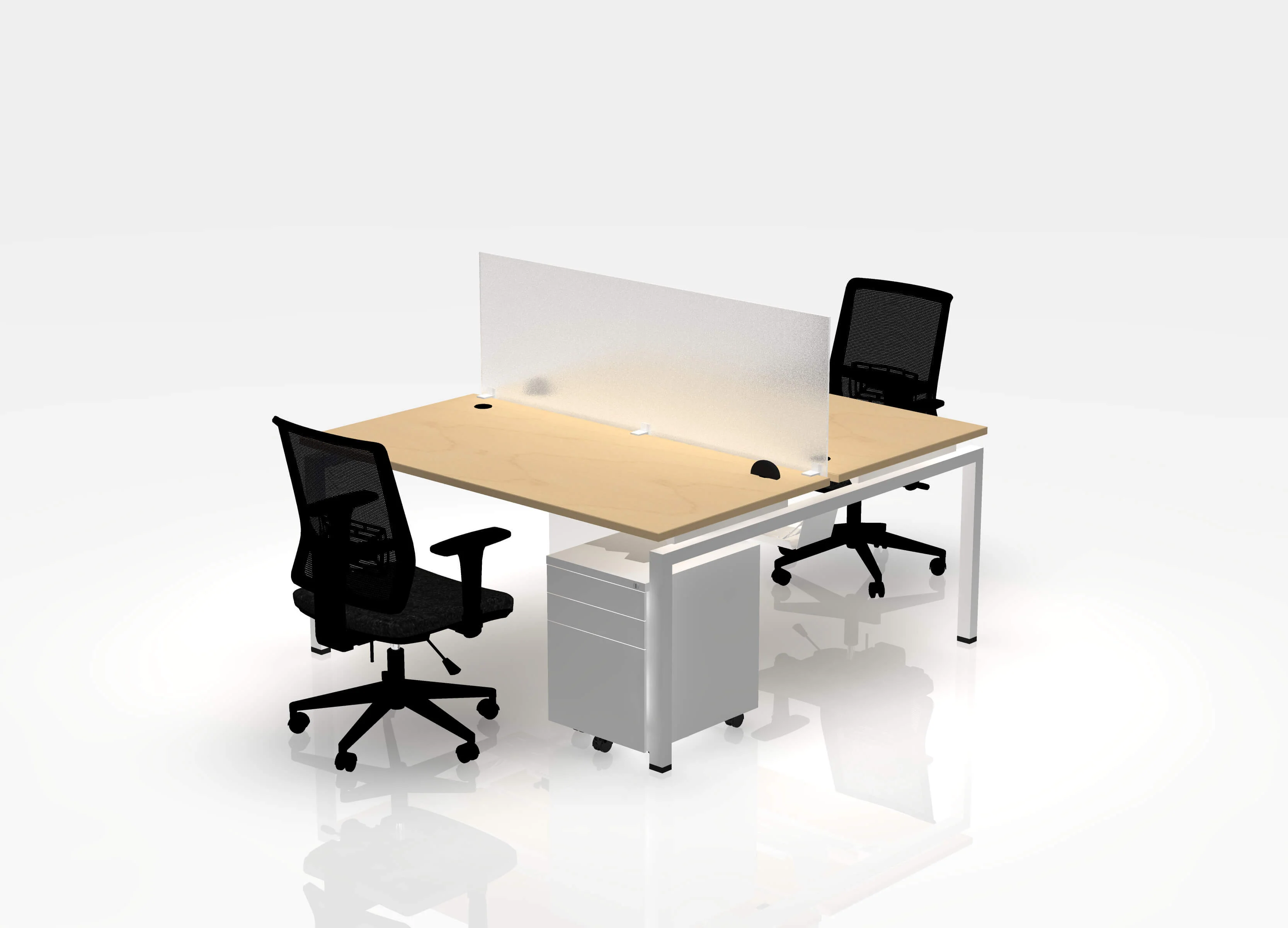 30" Jot Desk Bundle - Pod of 2 - Image 15