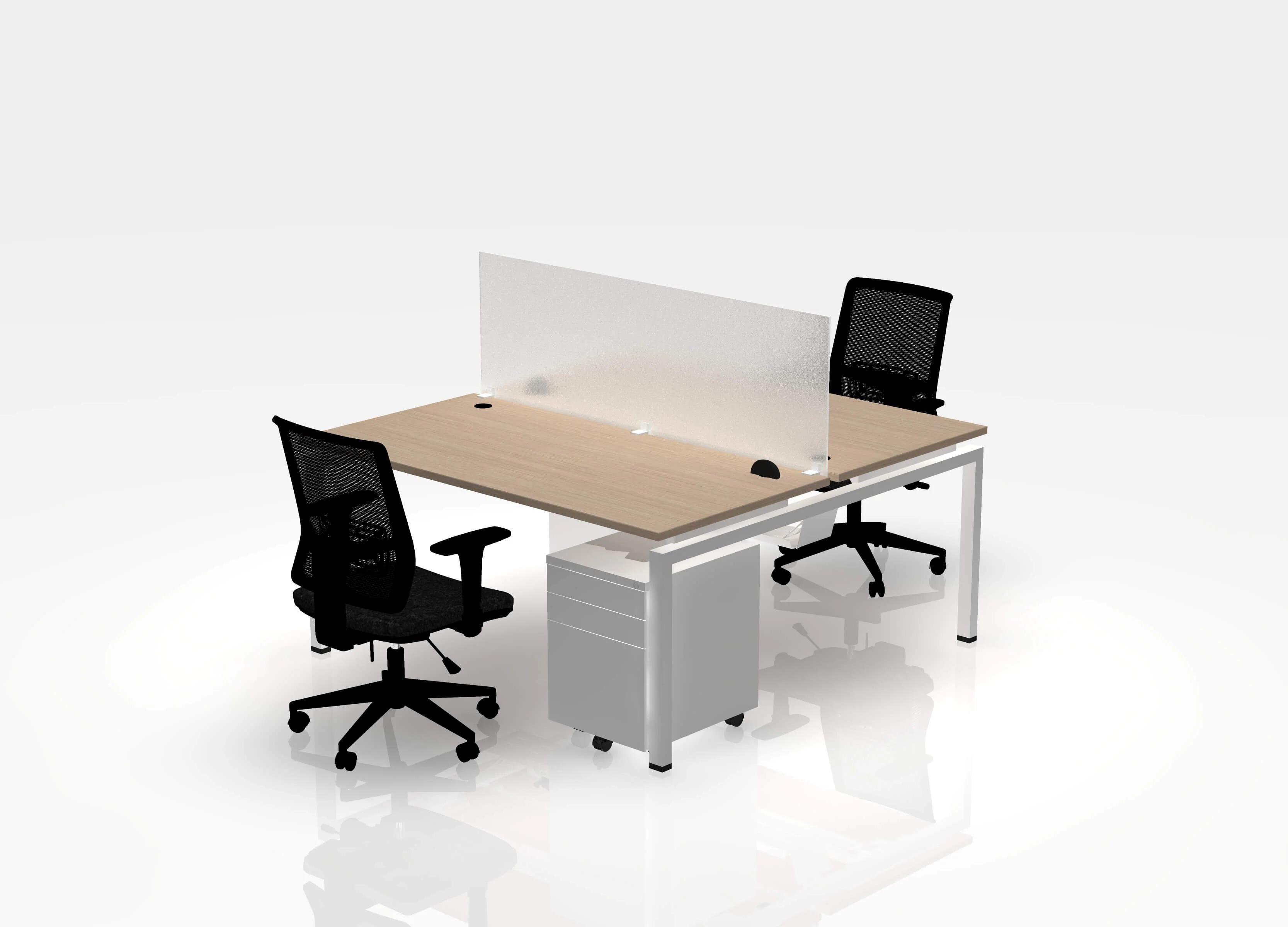 30" Jot Desk Bundle - Pod of 2 - Image 17