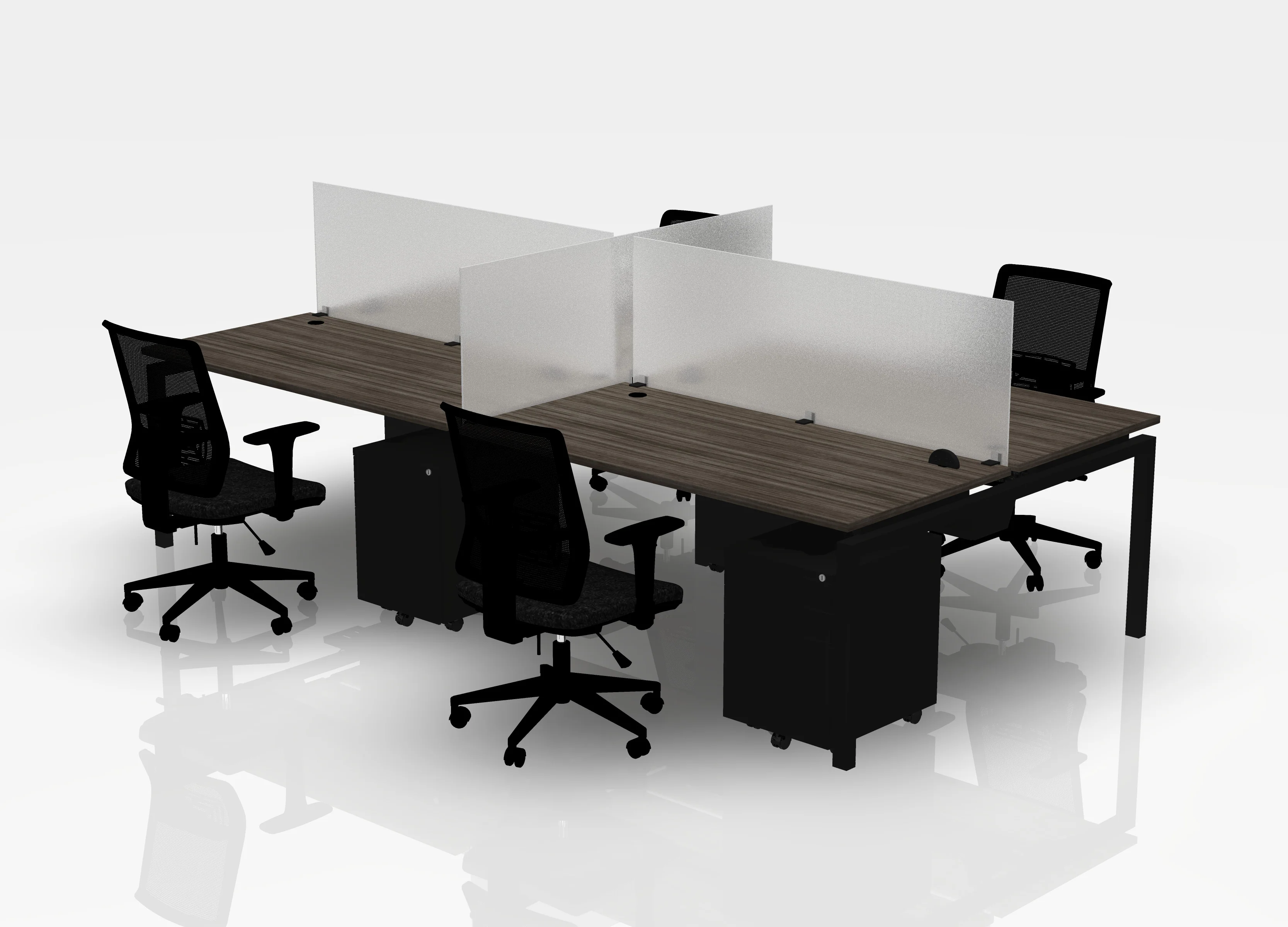 30" Jot Desk Bundle - Pod of 4 - Image 19