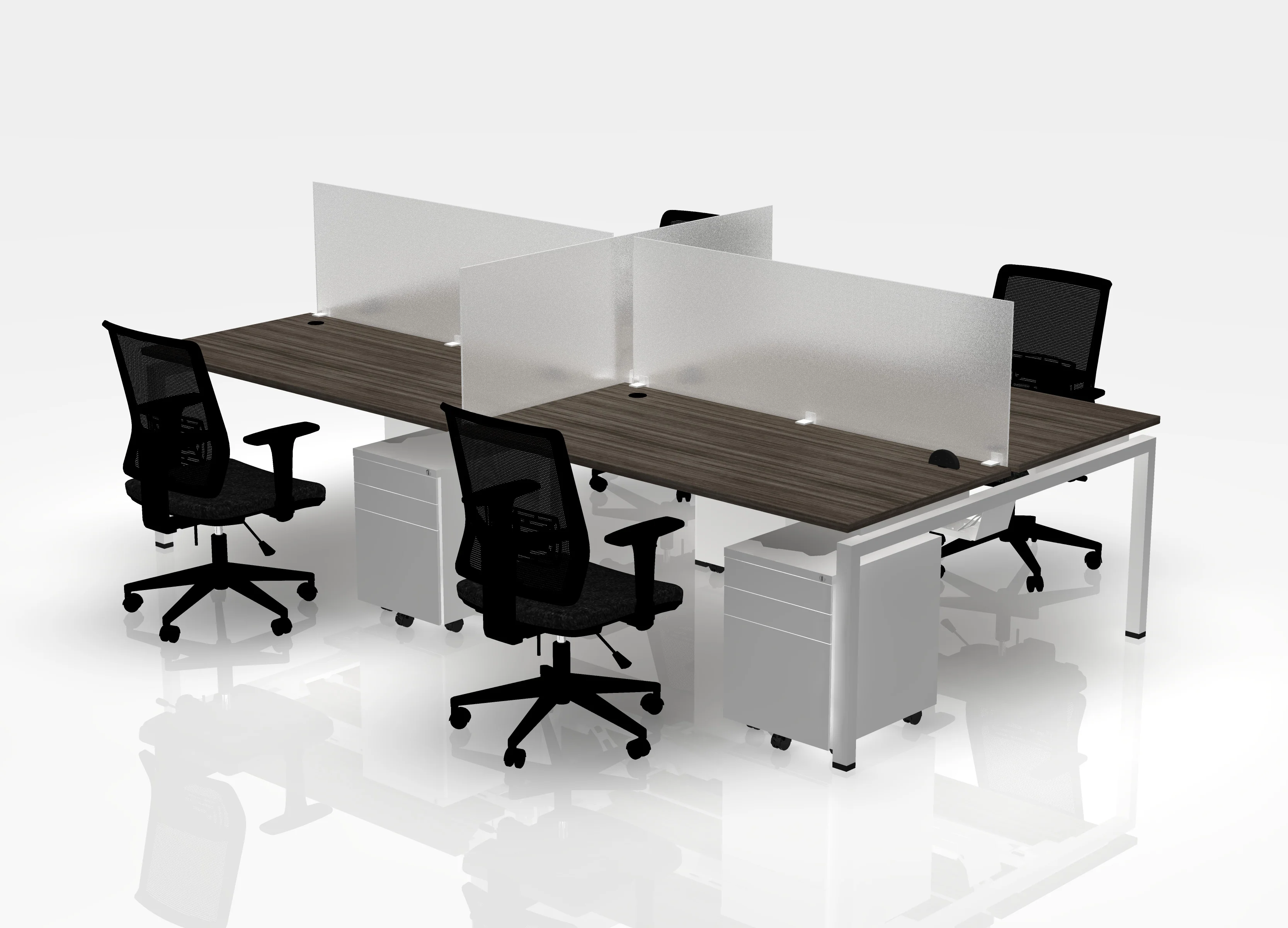 30" Jot Desk Bundle - Pod of 4 - Image 33