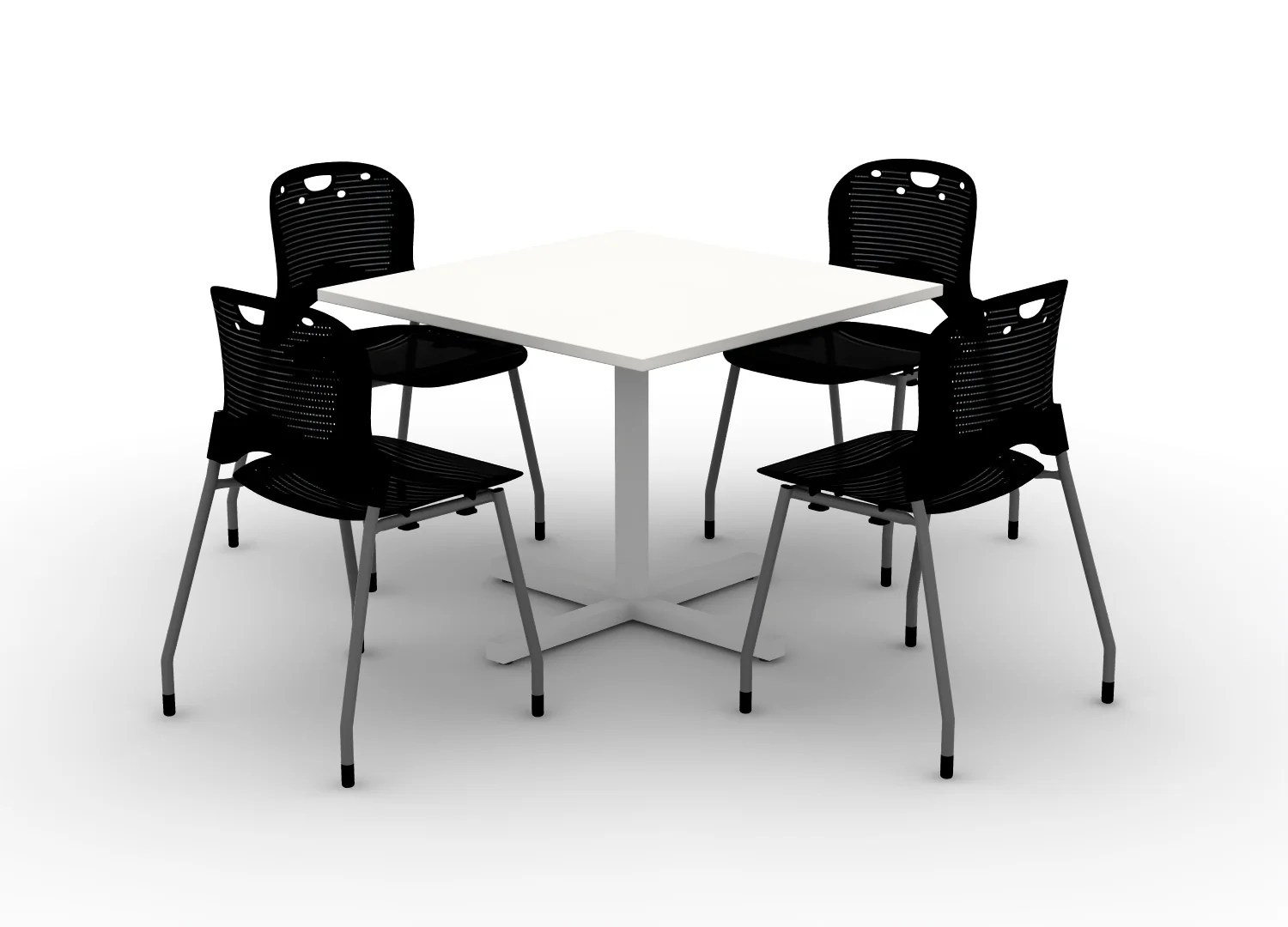 36" x 36" Square Table with Chairs - Image 27