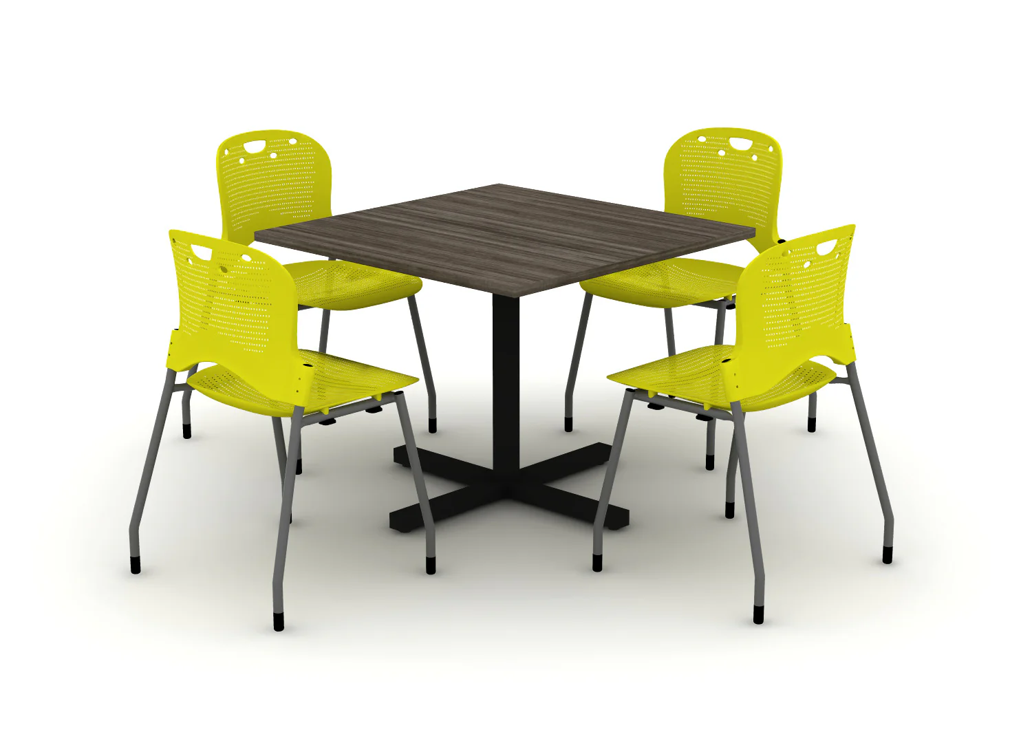 36" x 36" Square Table with Chairs - Image 6