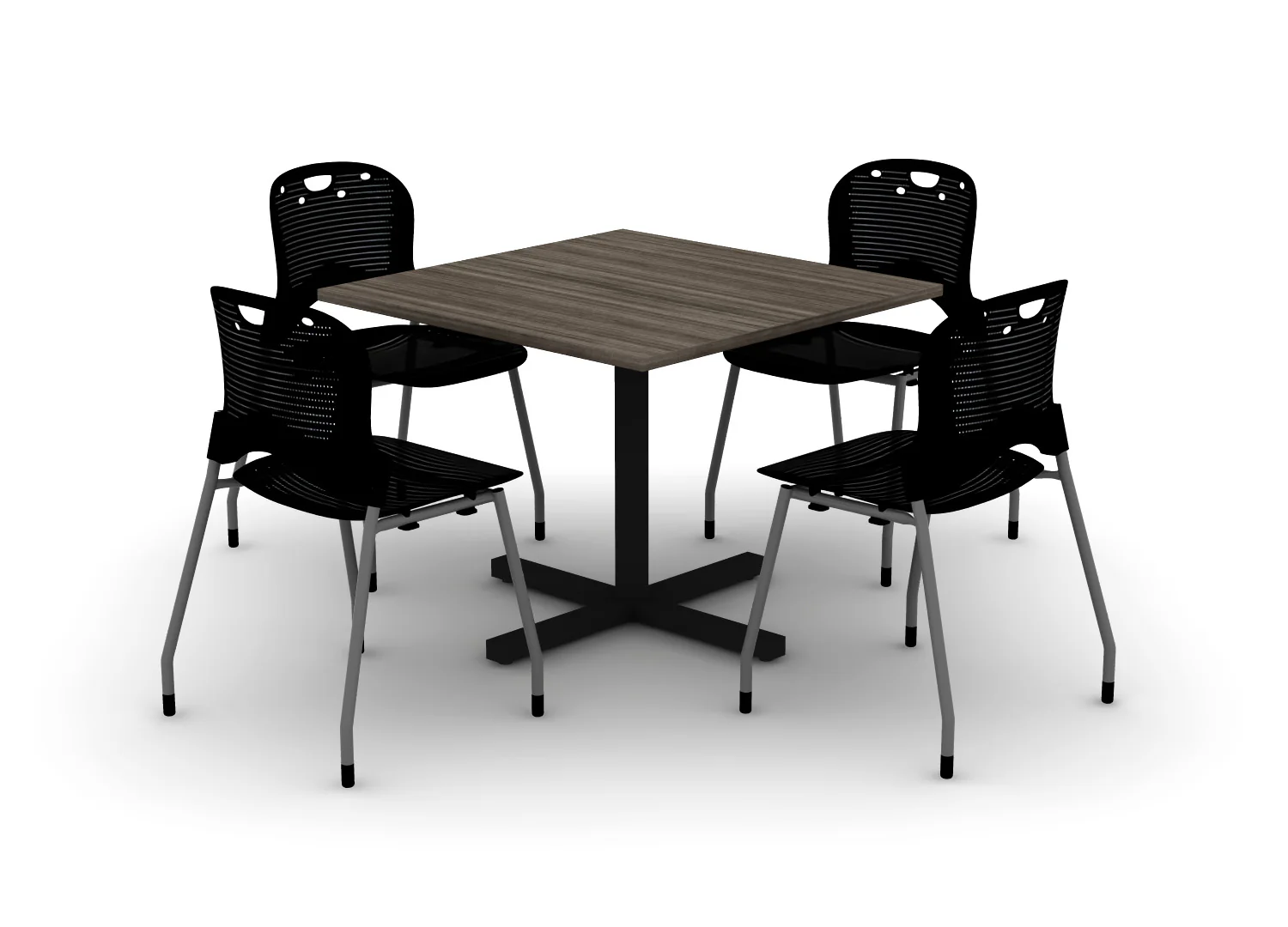 36" x 36" Square Table with Chairs - Image 7