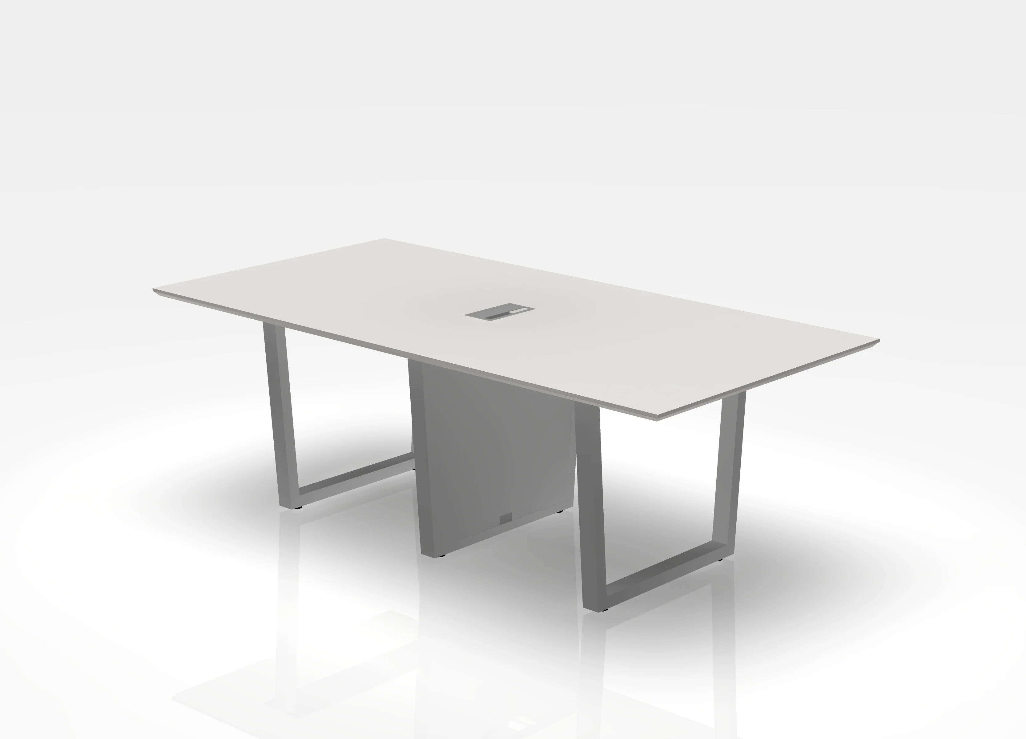 THREE60 Conference Table – Sleigh Leg - Image 14