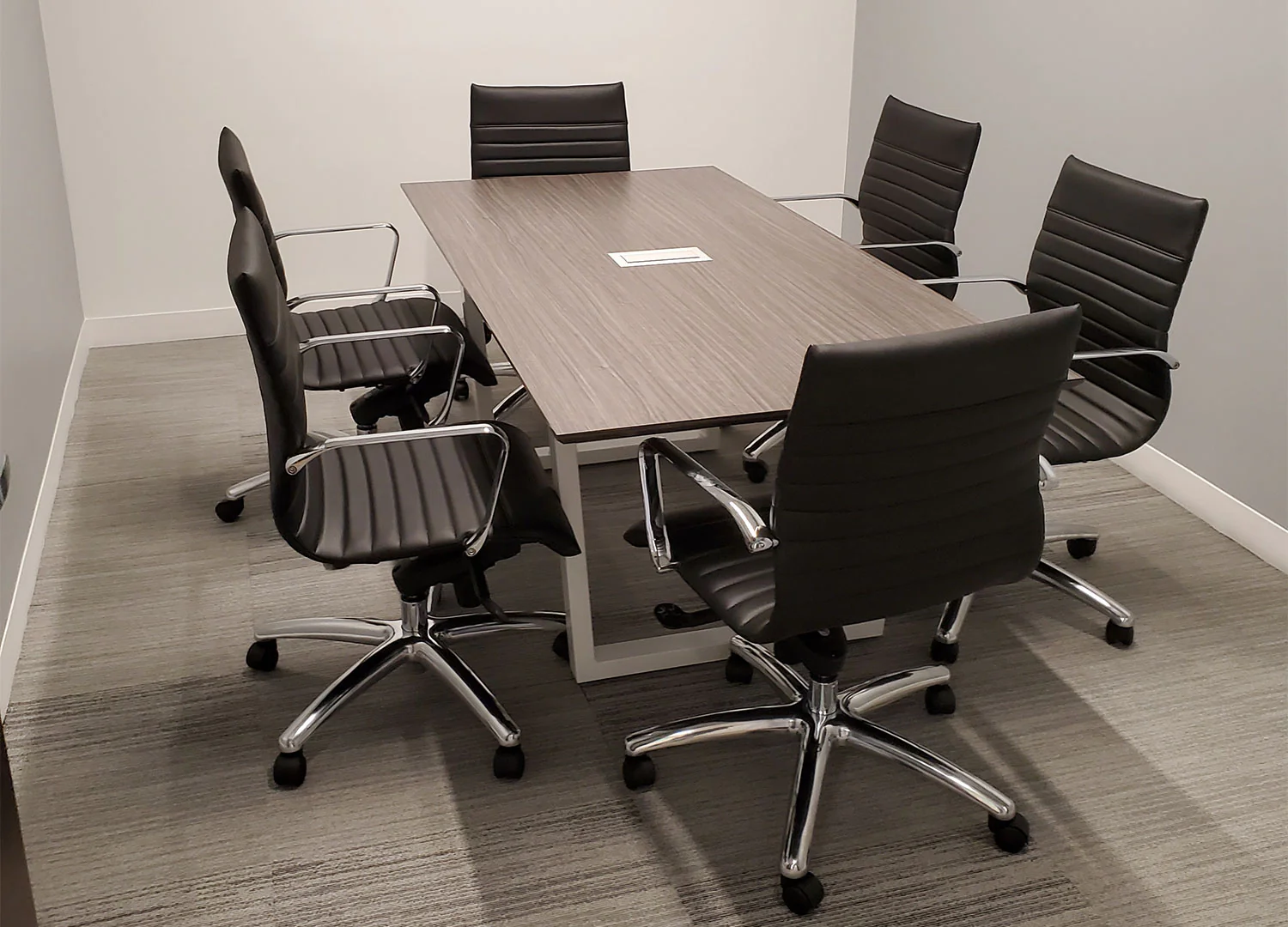 THREE60 Conference Table – Sleigh Leg - Image 5