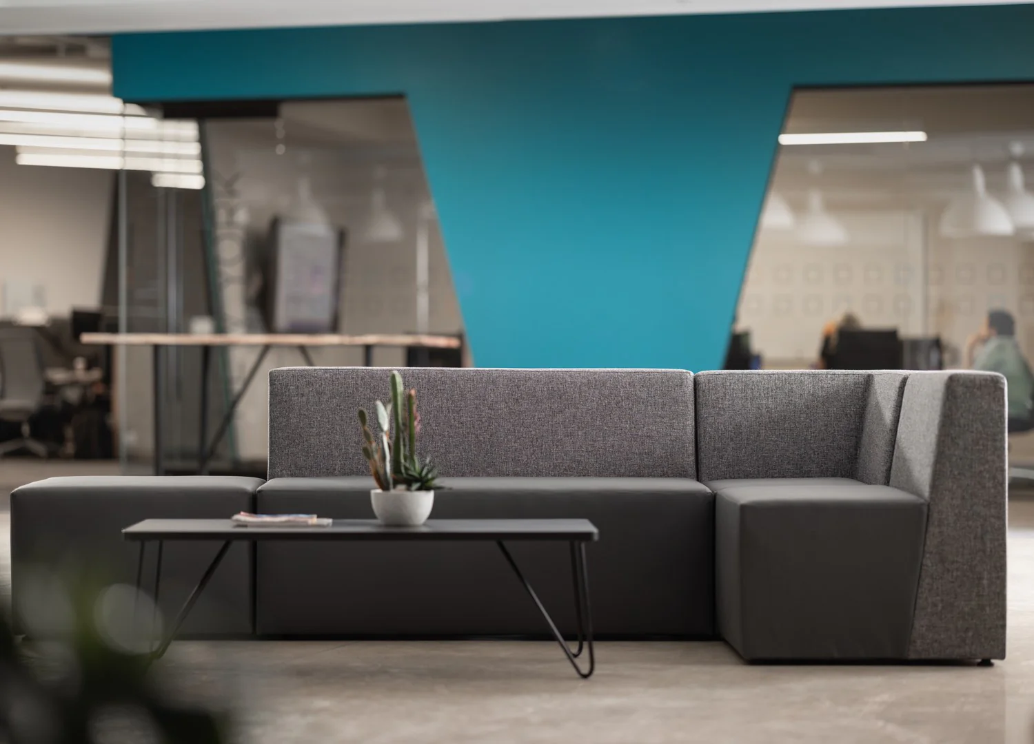 Modular Lounge Seating - 2 Seat Segment - Image 4