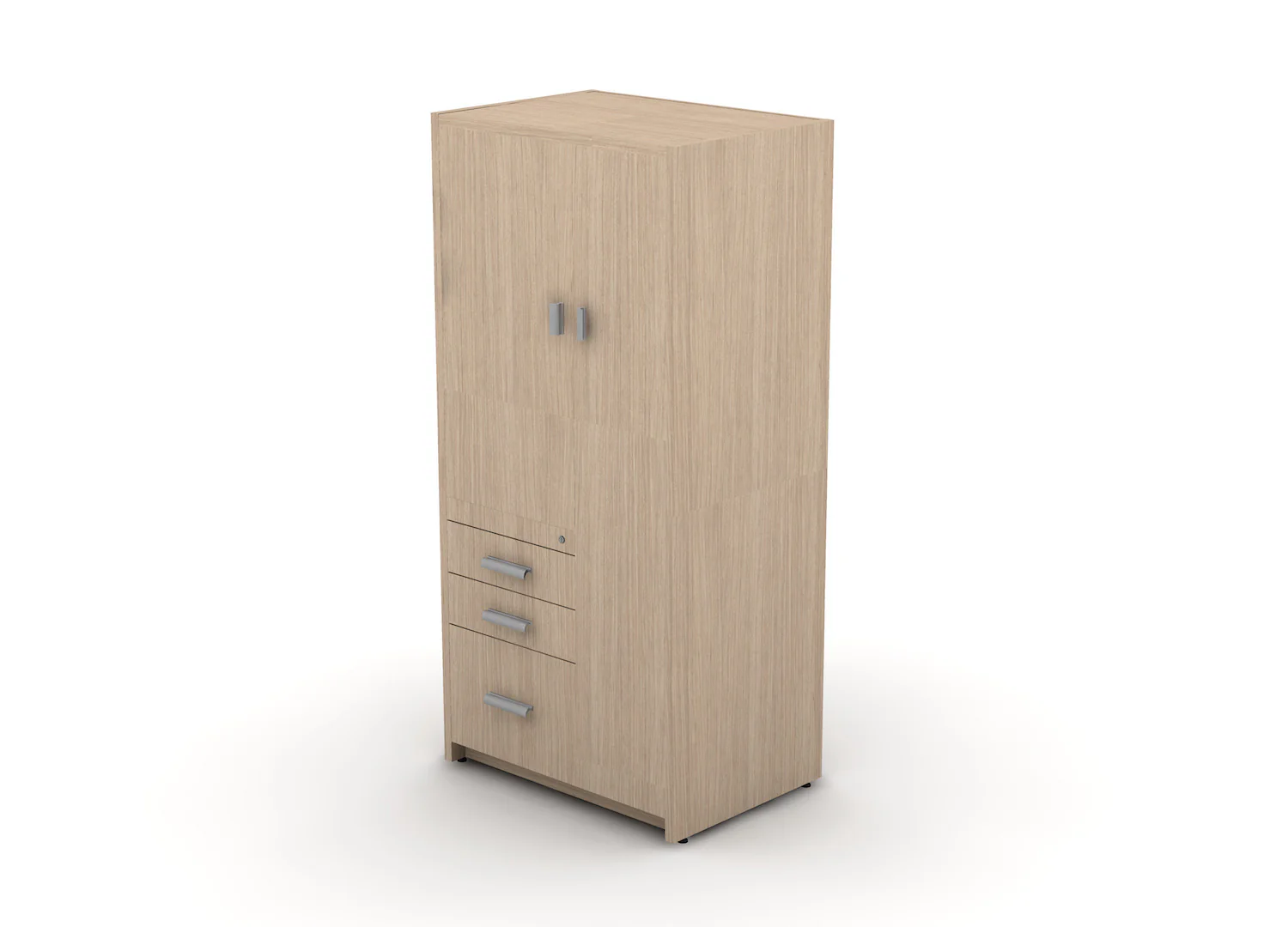 EDGE 3-Drawer Wardrobe - Image 7
