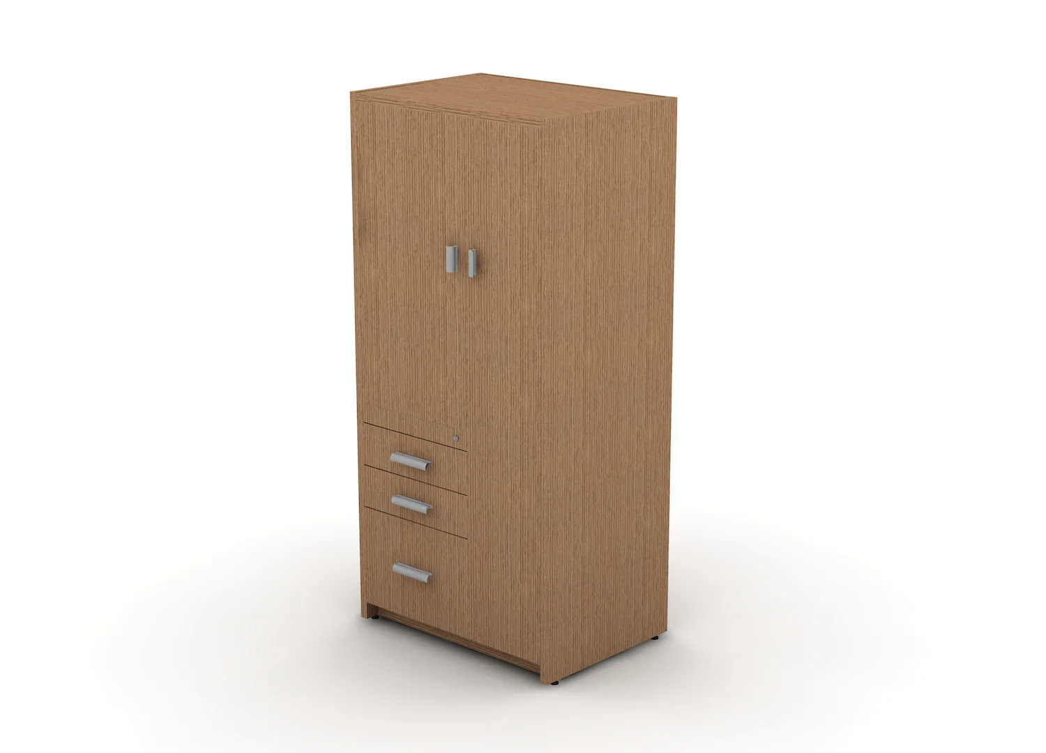 EDGE 3-Drawer Wardrobe - Image 9