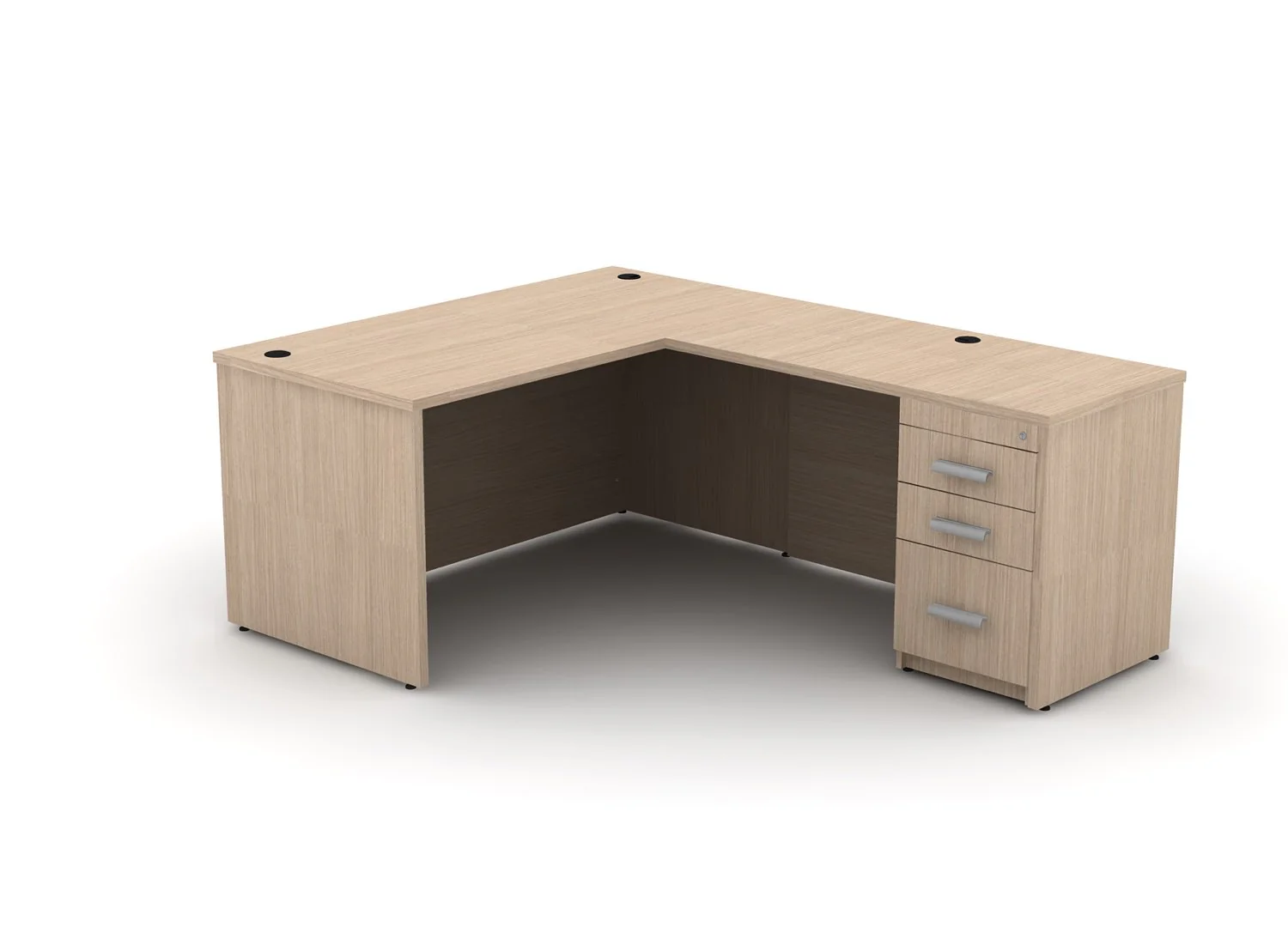 EDGE 59" L-Shape Desk - Image 19