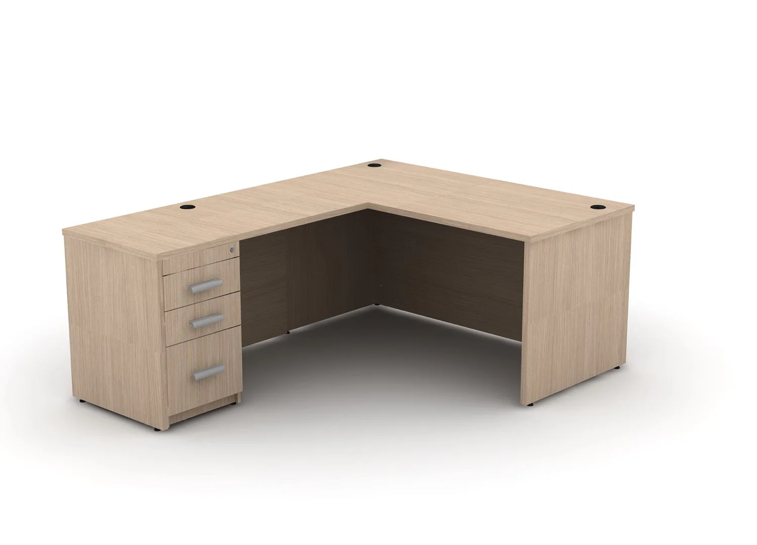 EDGE 59" L-Shape Desk - Image 25