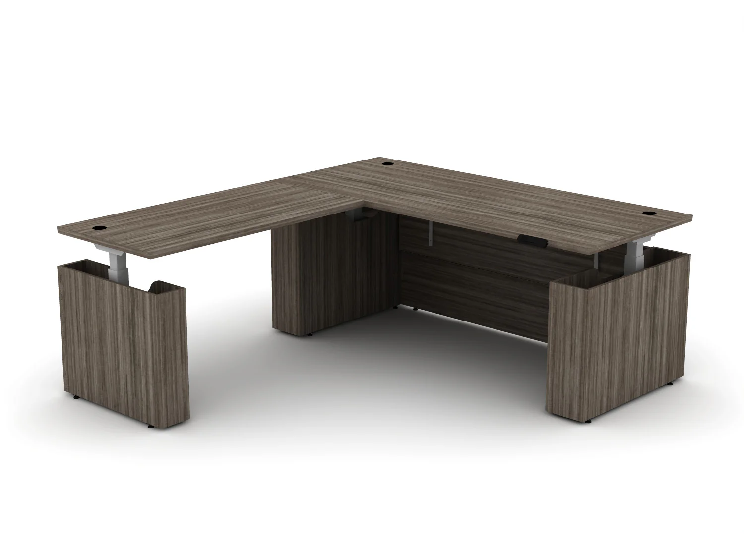 EDGE Height-Adjustable Desk L-Shape - Image 18
