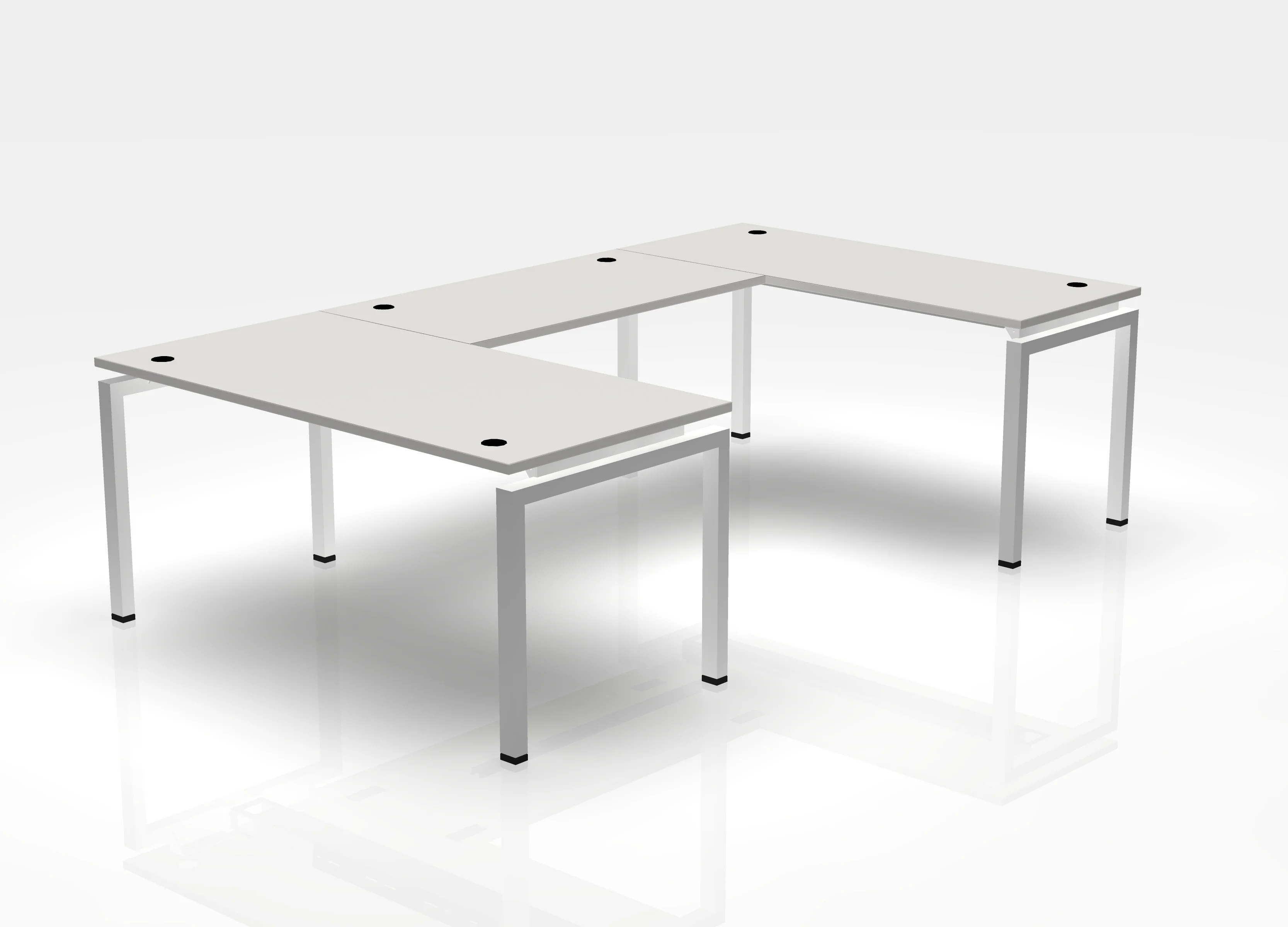 Jot Desk U-Shape - Image 12