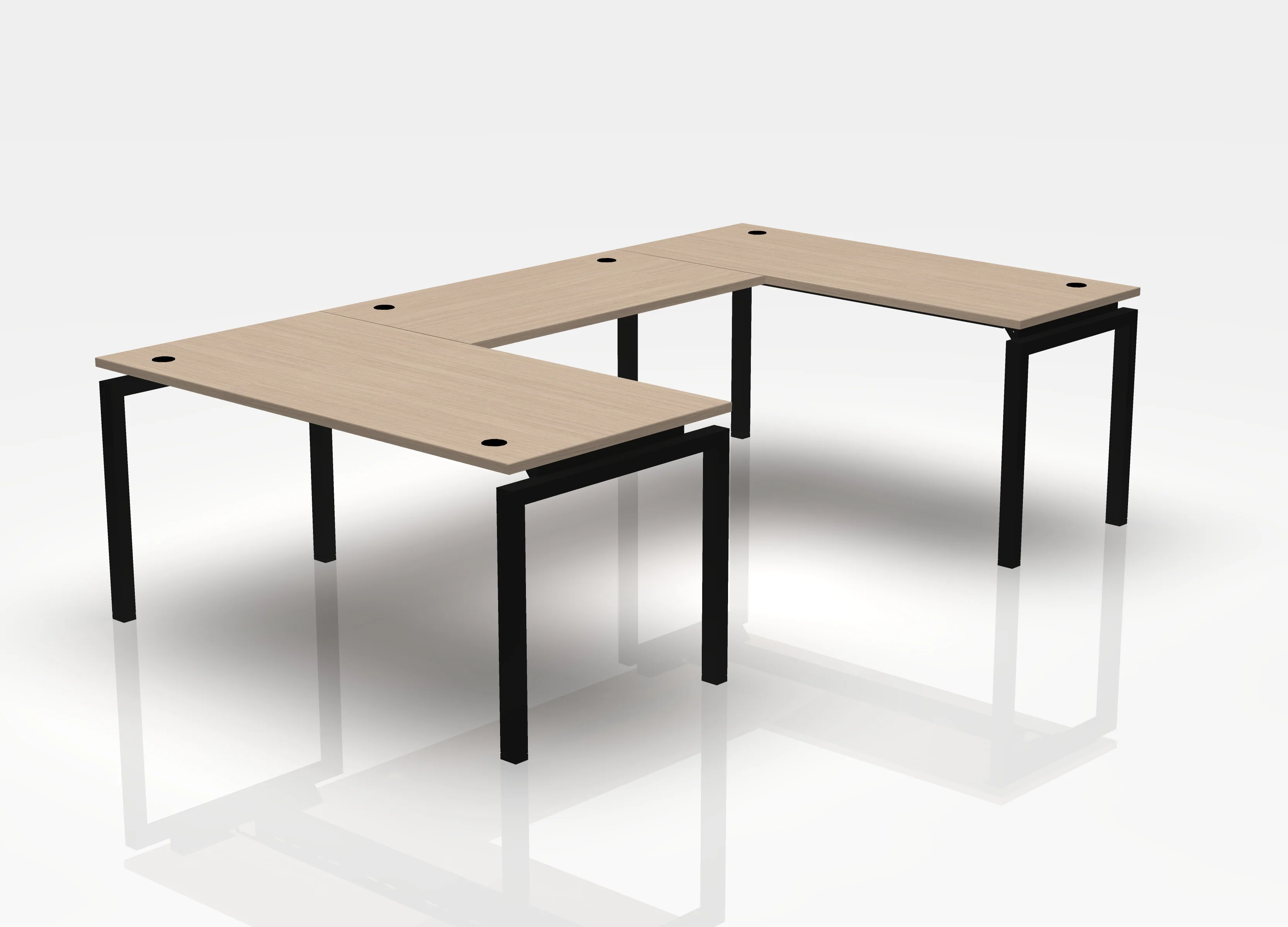 Jot Desk U-Shape - Image 15