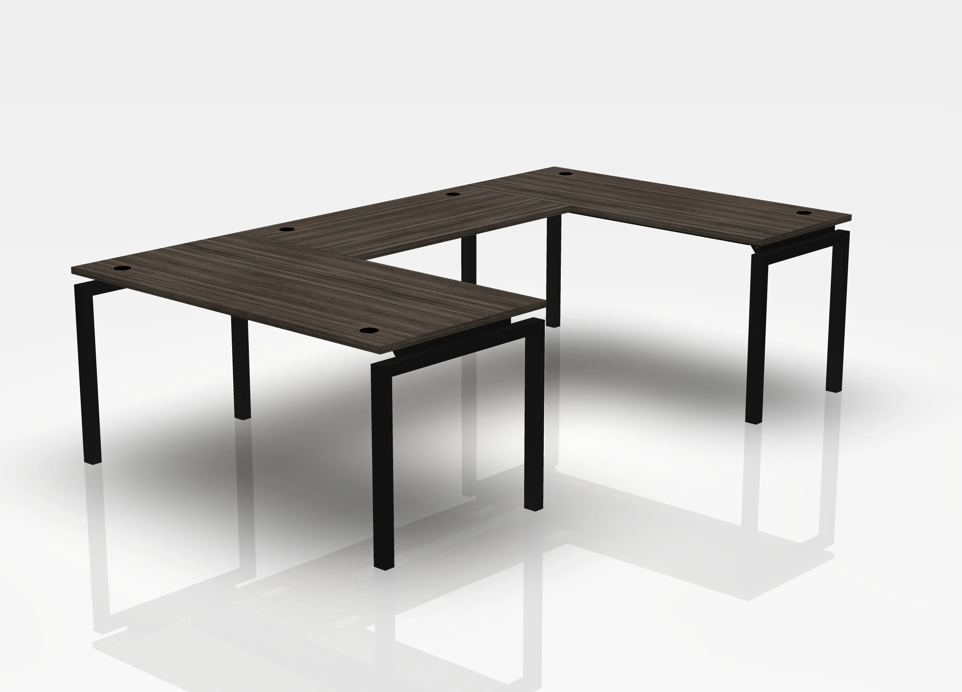 Jot Desk U-Shape - Image 3