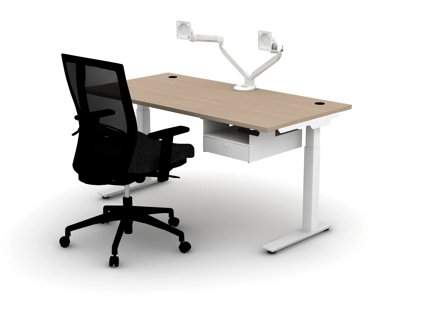 Luxe Office Bundle - Think Desk (sit to stand) - Image 18