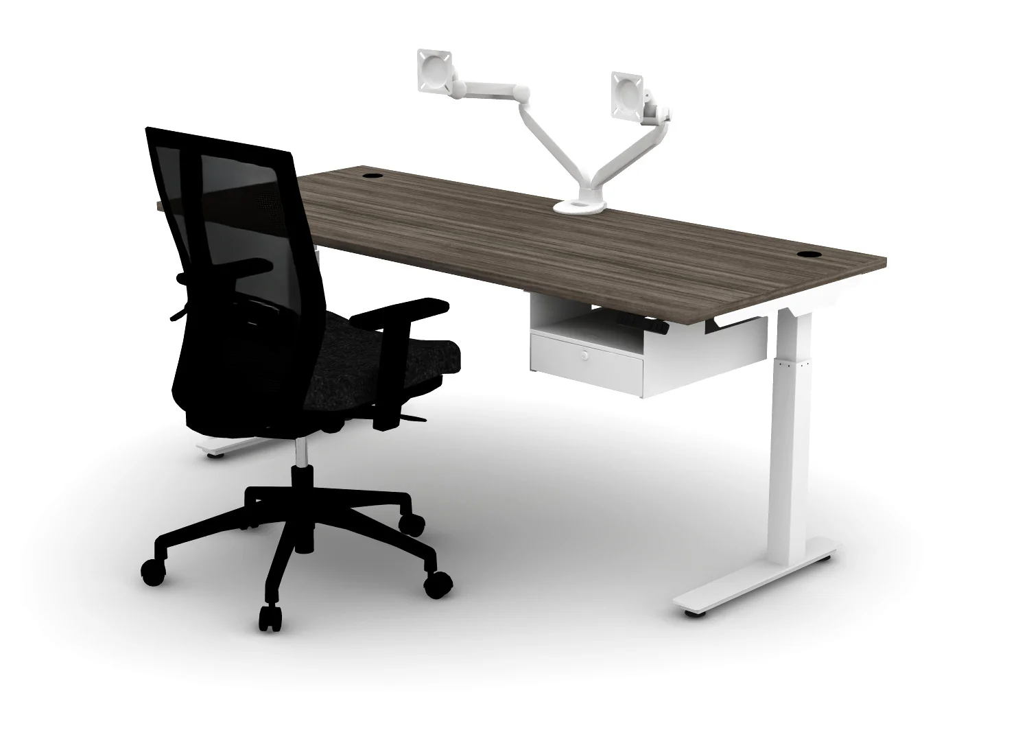 Luxe Office Bundle - Think Desk (sit to stand) - Image 27