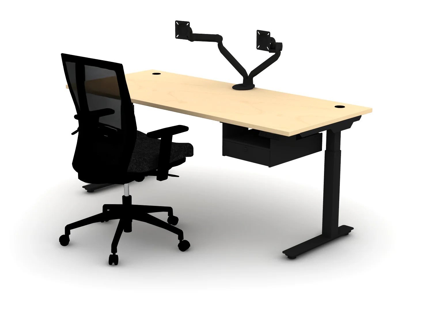 Luxe Office Bundle - Think Desk (sit to stand) - Image 28