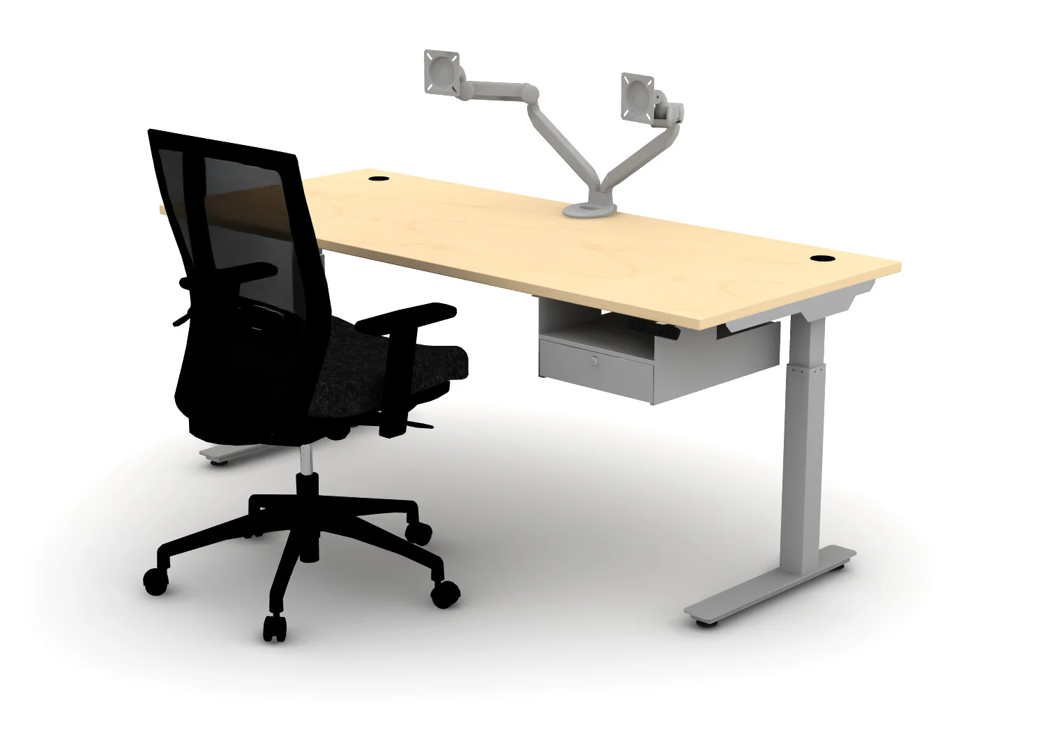 Luxe Office Bundle - Think Desk (sit to stand) - Image 29