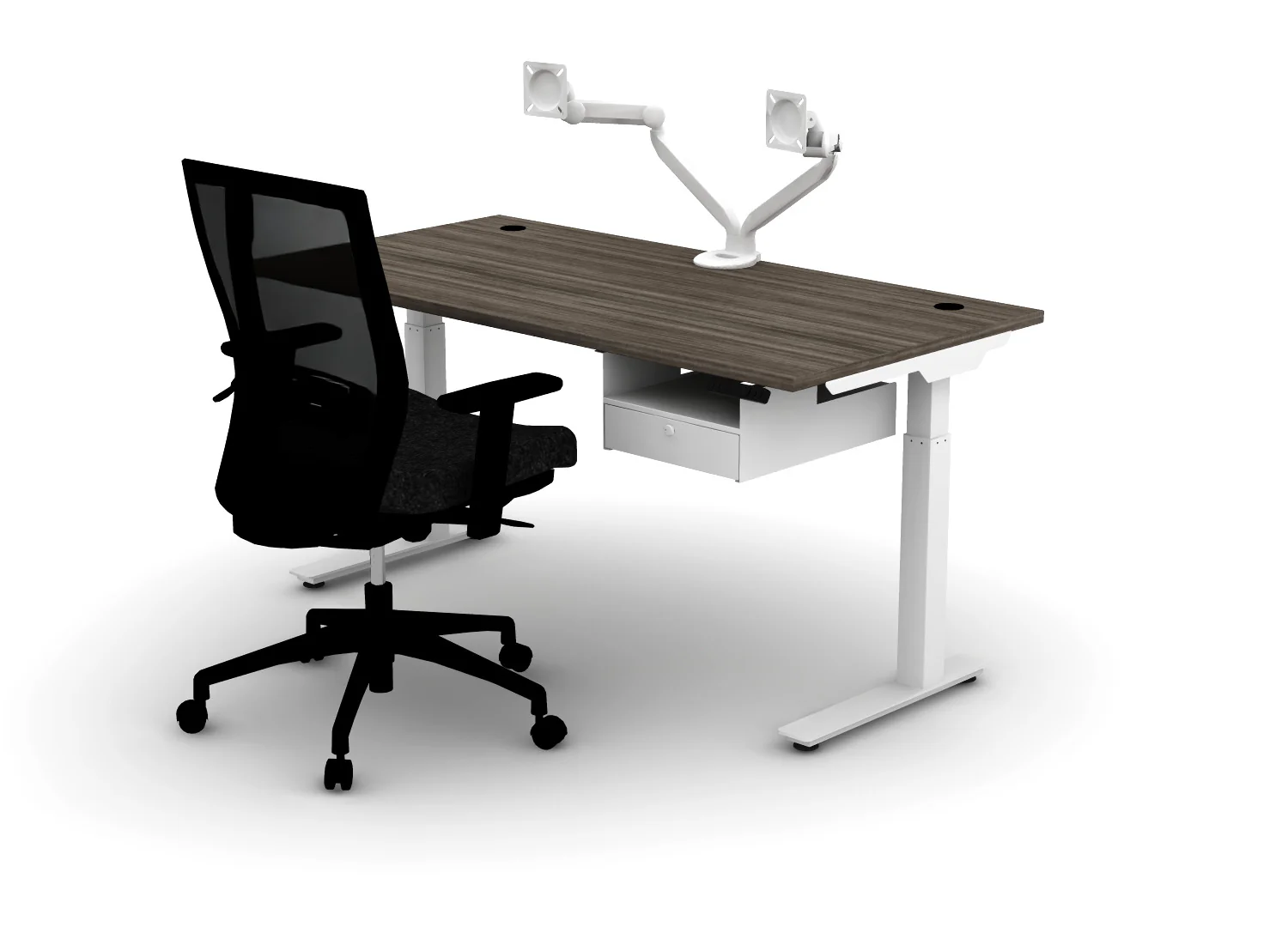 Luxe Office Bundle - Think Desk (sit to stand) - Image 9