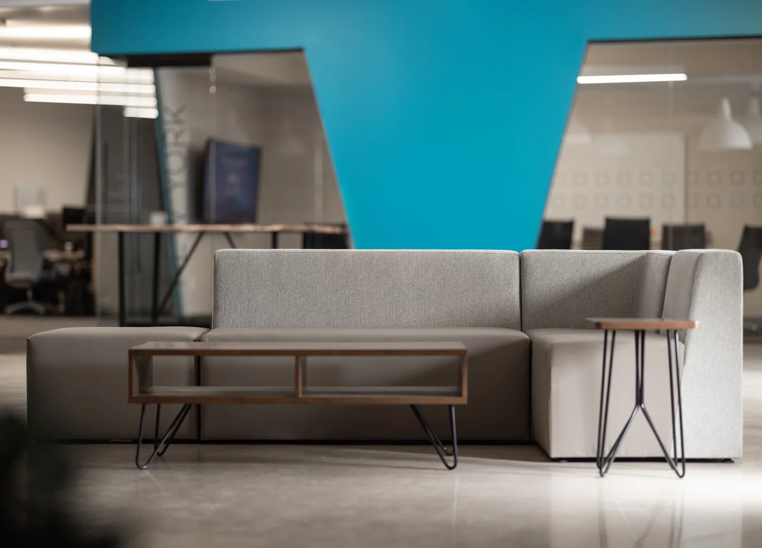 Modular Lounge Seating - Ottoman - Image 6