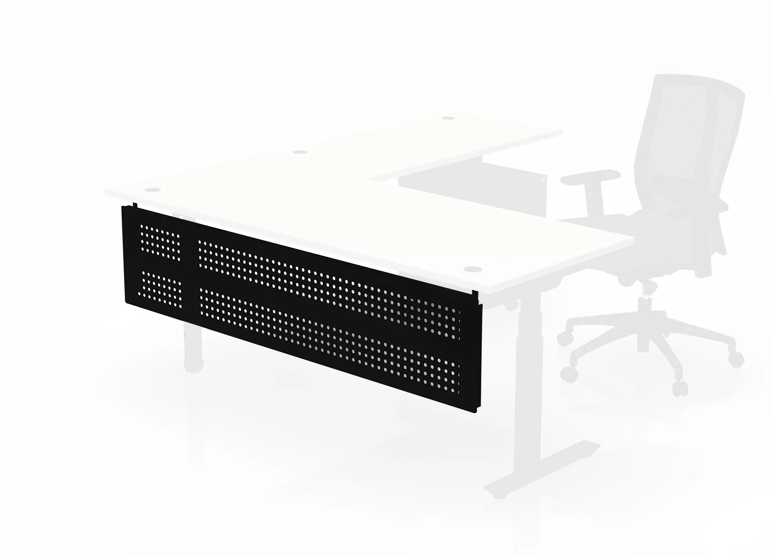 Steel Desk Modesty Panel - Image 9